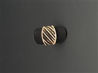 Anneau Gioielleria Dossena  Femme in Or rosé Zircone ANOR-208-253 - ANOR-208-253